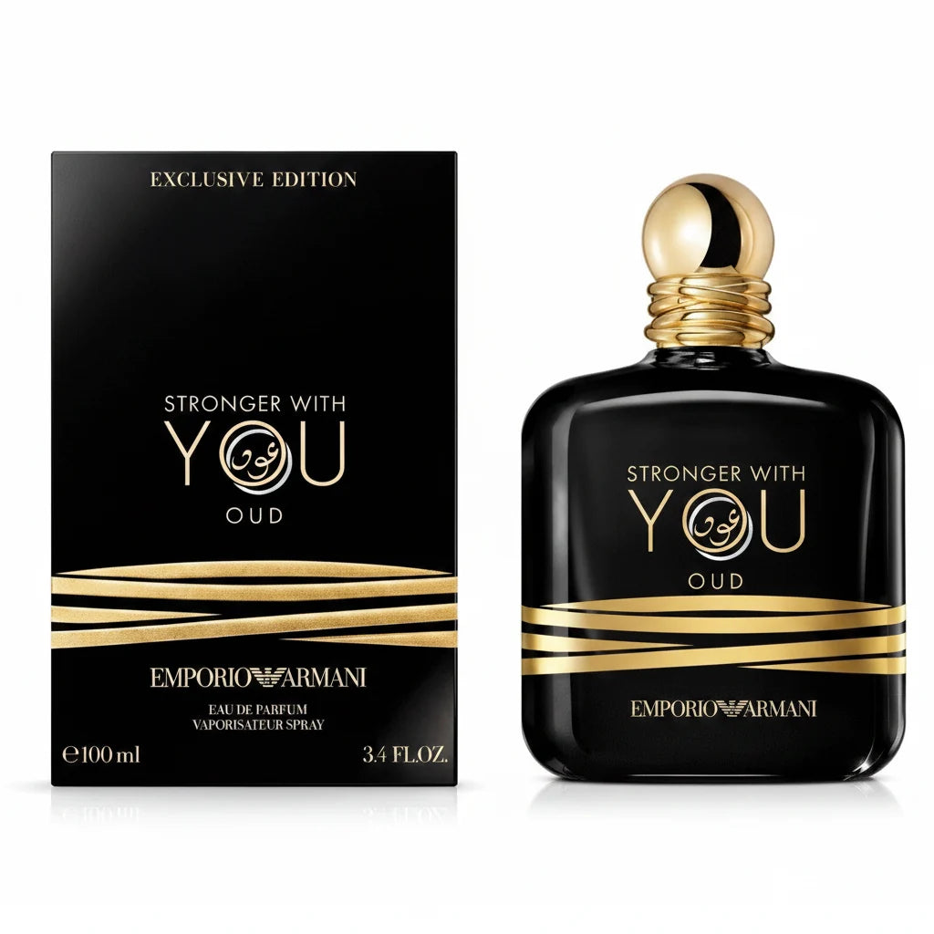 ParfumStronger With You Oud Eau de 3.4 oz by Giorgio Armani for Men Giorgio Armani
