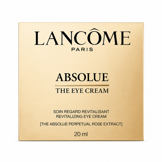 Lancème Absolue The Eye Cream packaging on a white background